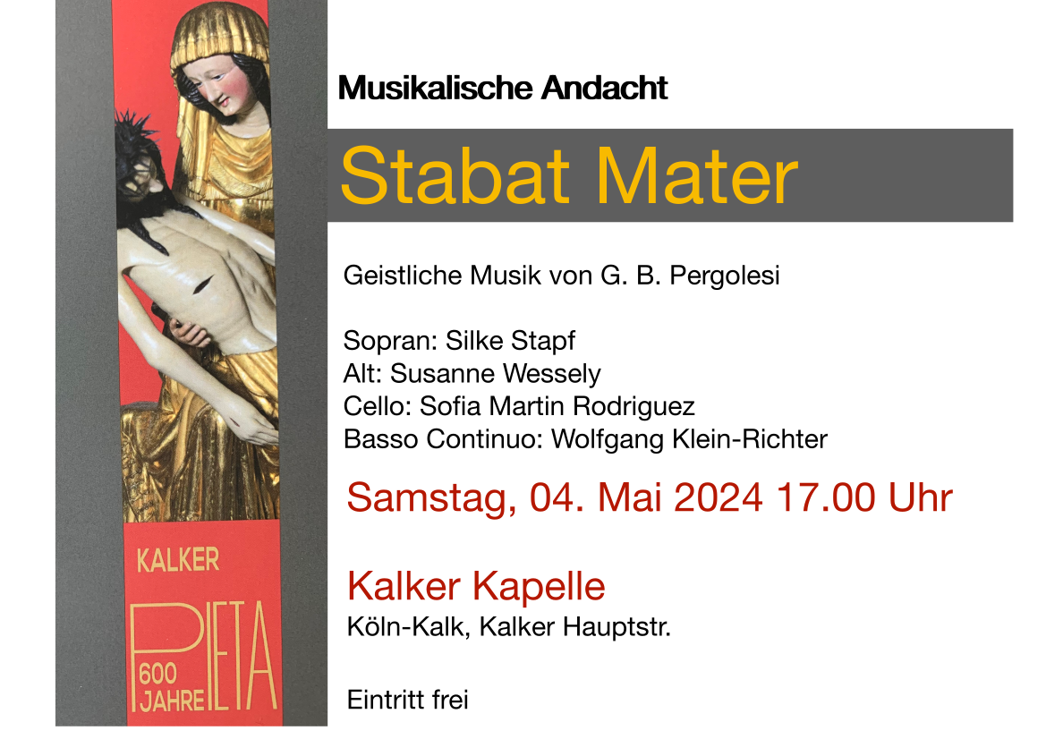 Plakat Stabat Mater