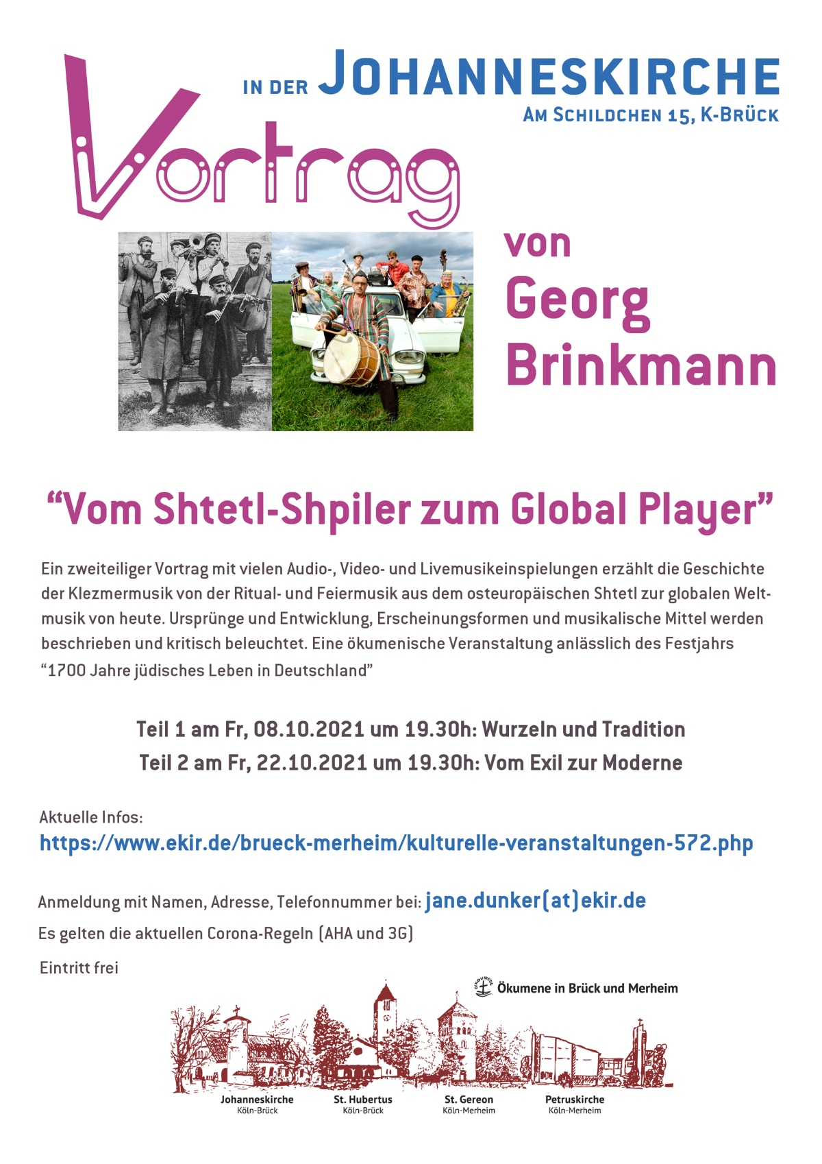 Klezmer Vortrag